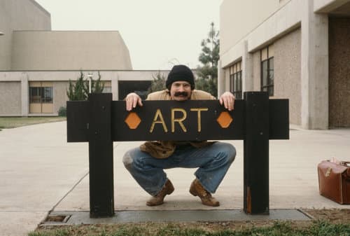 Art Costa studio sign