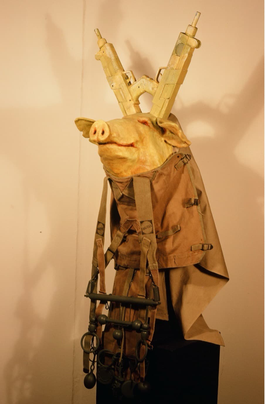 Sociopolitical Mask Sculptures - view 3